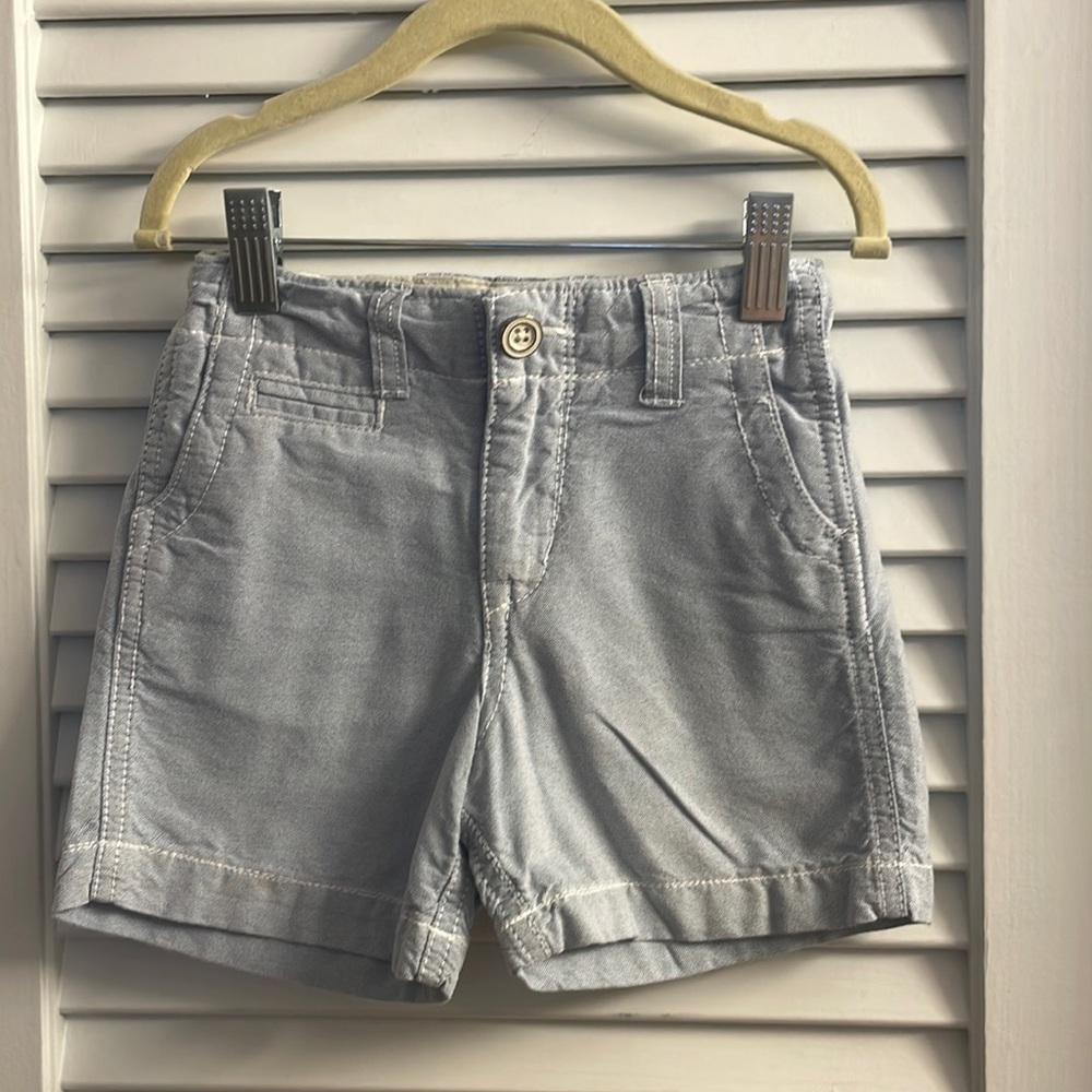 Baby Gap Excellent Like New Chambray Shorts Size 18/24 M